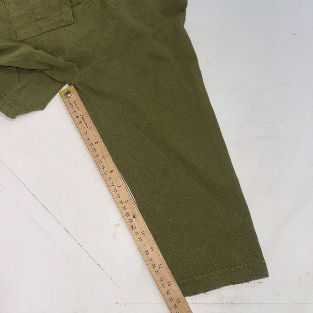 Jaded Gypsy Boho Festival Hippie Grunge Green Oversized Pocket Sweatshirt L/XL - Picture 11 of 15